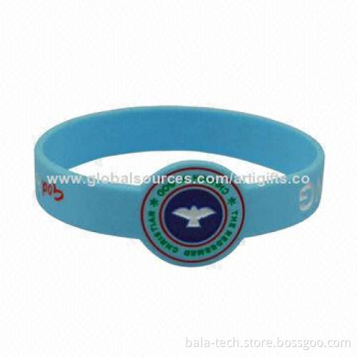 Watch-shaped silicone wristbands, eco-friendly material, customized logos and designs are welcome